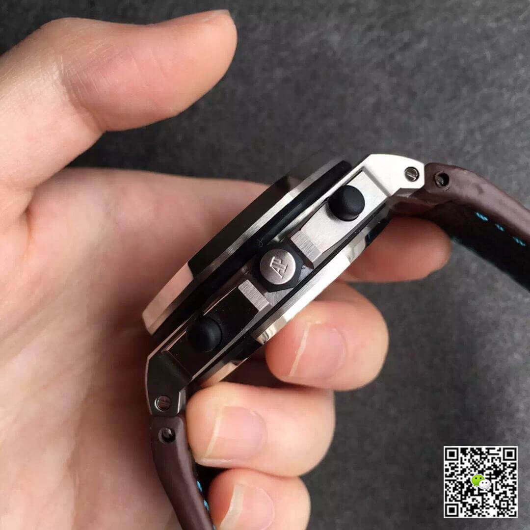 Replica Audemars P1g*et Royal Oak Offshore 26187ST.OO.D801CR.01 1:1 Best Edition JF Factory White Dial