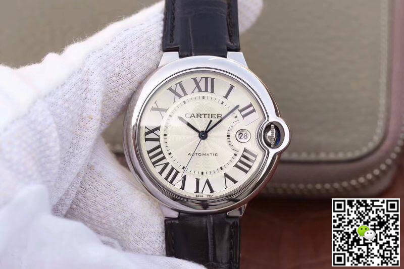 Replica Ballon Bleu De Ca*t1er 42 WGBB0018 V9 Factory Mechanical Watches 1:1 Best Edition Swiss ETA2824-2 Platinum Wrapped