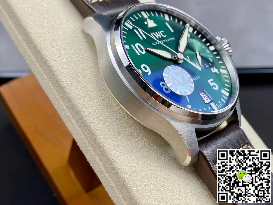 Replica IWC Pilot IW501015 1:1 Best Edition AZ Factory Green Dial