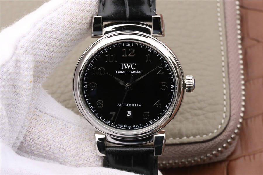 Replica IWC Da Vinci IW356601 1:1 Best Edition MKS Factory Black Dial