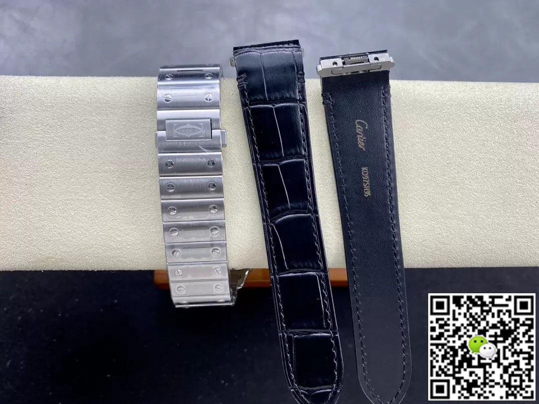 Replica Ca*t1er De Santos WSSA0062 1:1 Best Edition BV Factory Green Dial