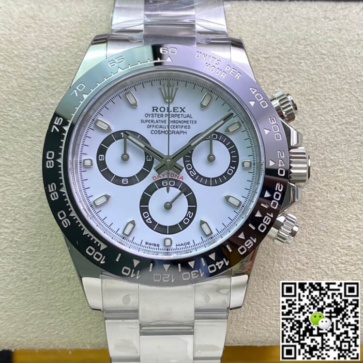 Replica R01ex Cosmograph Daytona M116500LN-0001 1:1 Best Edition Clean Factory White Dial