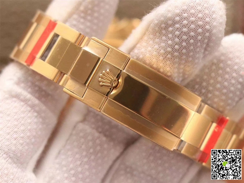 R01ex Daytona Replica Cosmograph M116508-0003 1:1 Best Edition Noob Factory Gold Dial Swiss ETA4130