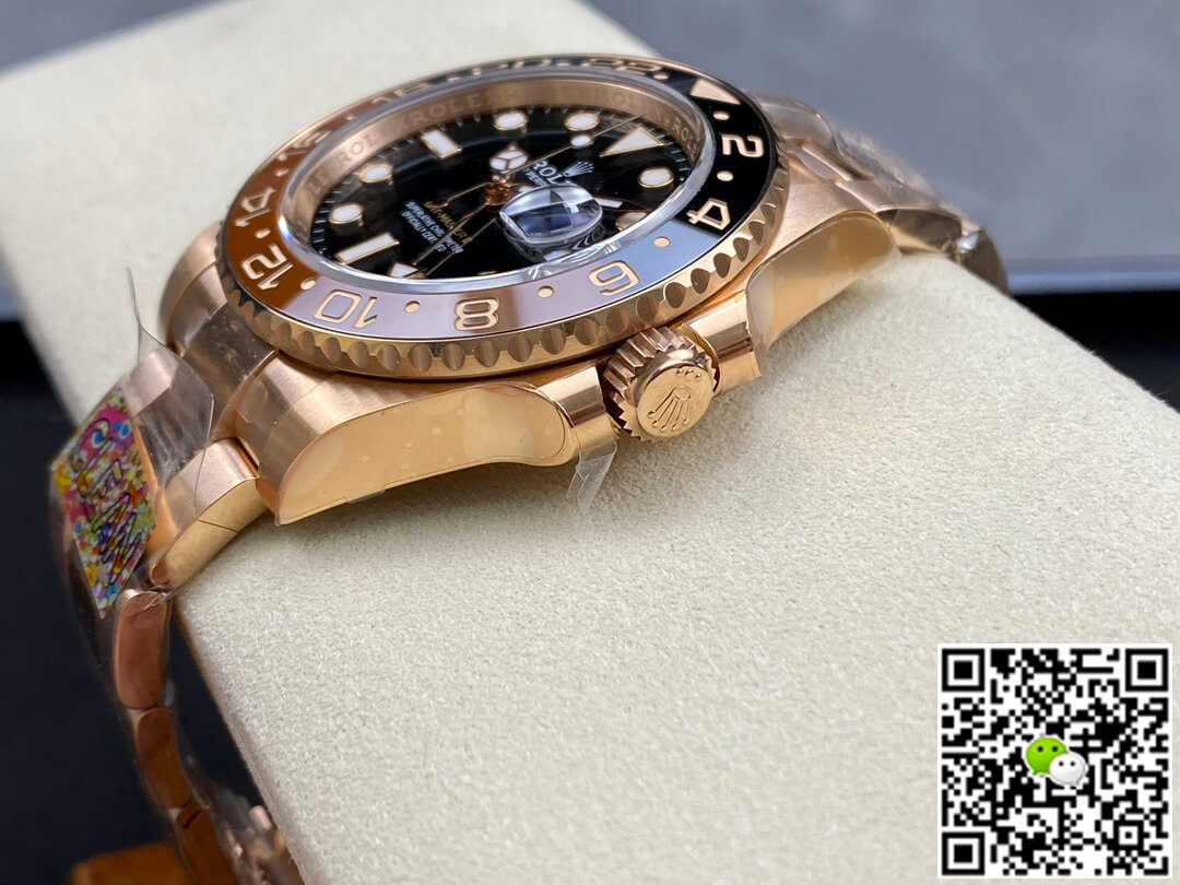 Replica R01ex GMT Master II M126715CHNR-0001 1:1 Best Edition Clean Factory Black Dial