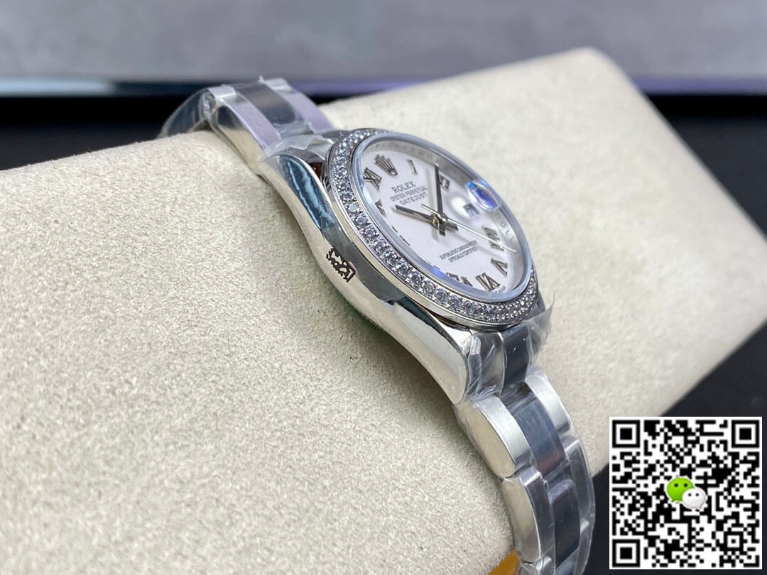 Replica R01ex Datejust M278384RBR-0013 31MM 1:1 Best Edition EW Factory White Dial