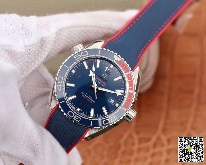 Replica 0me*ga Seamaster 522.32.44.21.03.001 1:1 Best Edition VS Factory Blue Dial Swiss ETA8900