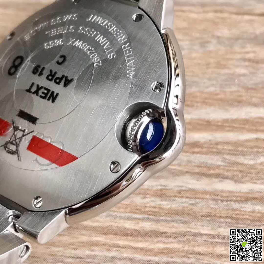 Replica Ballon Bleu De Ca*t1er 33 W6920084 V6 Factory 1:1 Best Edition Swiss Ronda Quartz