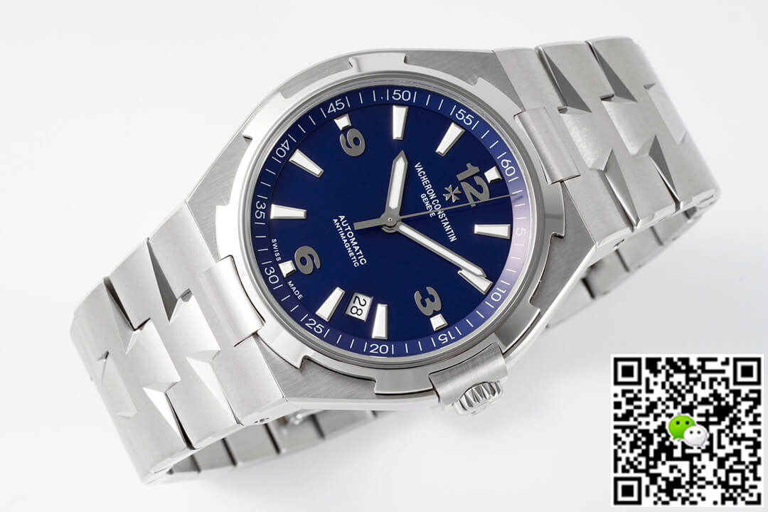 Replica Vacheron C0nstan1n Overseas 47040 1:1 Best Edition PPF Factory Stainless Steel Strap