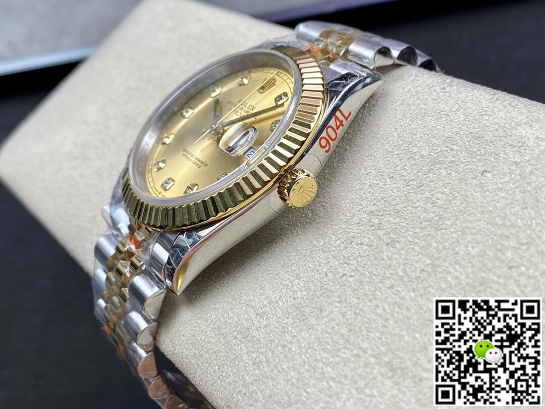 Replica R01ex Datejust M126333-0012 1:1 Best Edition GM Factory Yellow Gold