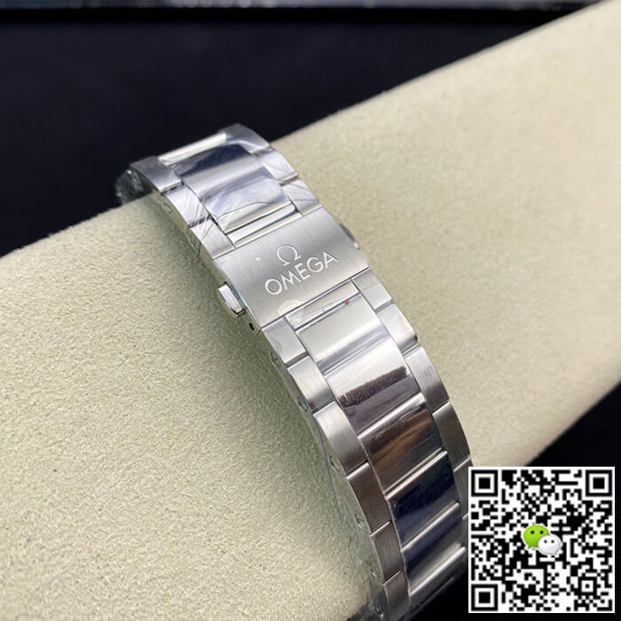 Replica 0me*ga Seamaster Aqua Terra GMT Worldtimer 220.10.43.22.03.001 1:1 Best Edition VS Factory Blue Dial Swiss ETA8938