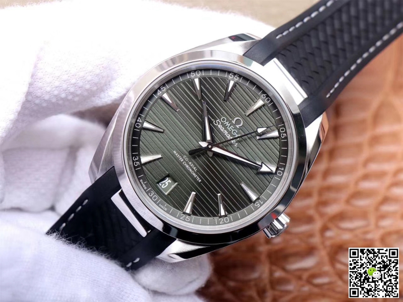 Replica 0me*ga Seamaster 220.13.41.21.10.001 1:1 Best Edition VS Factory Green Dial Swiss ETA8900