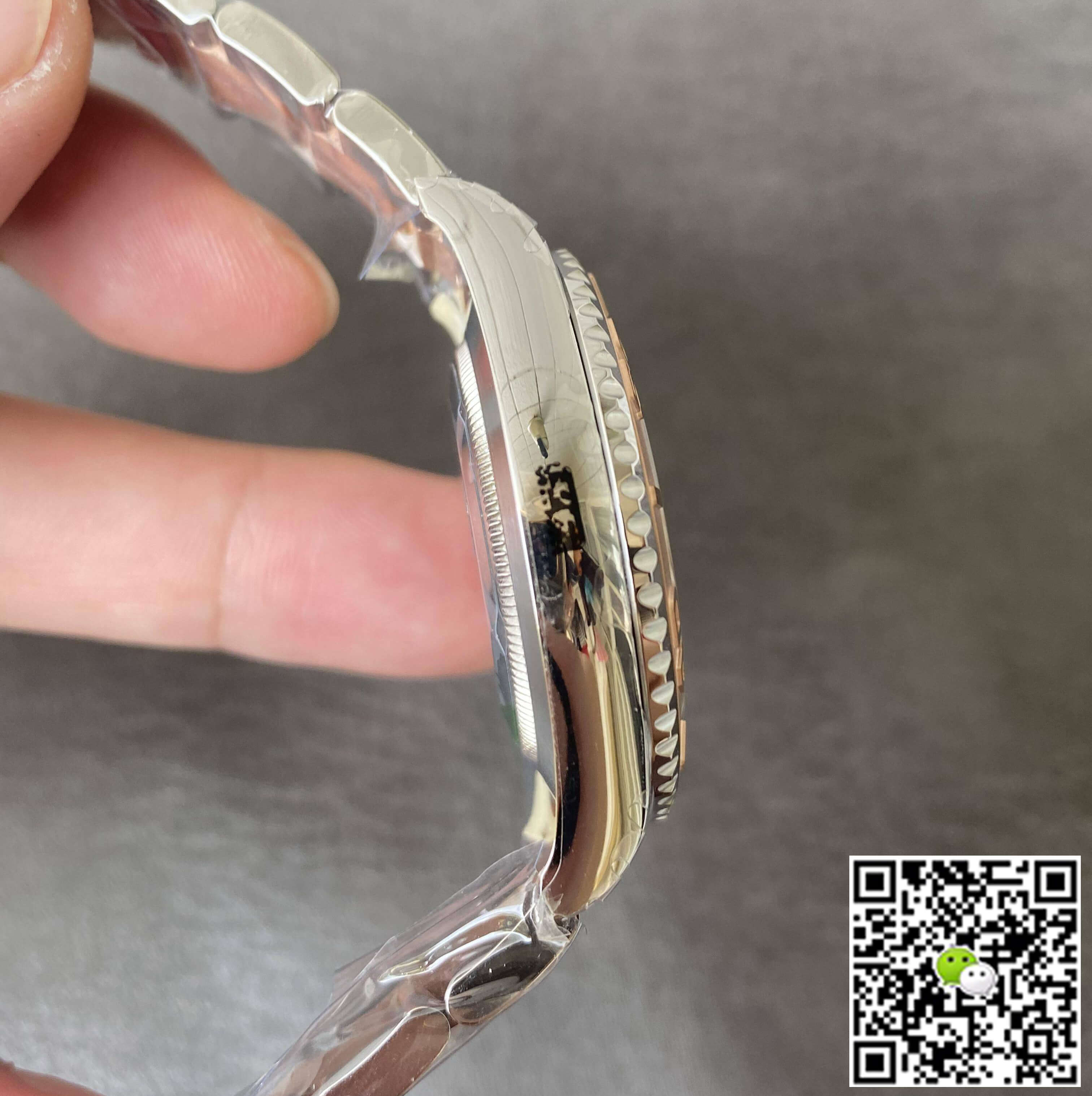 Replica R01ex Yacht Master M126621-0002 1:1 Best Edition VS Factory Rose Gold Bezel