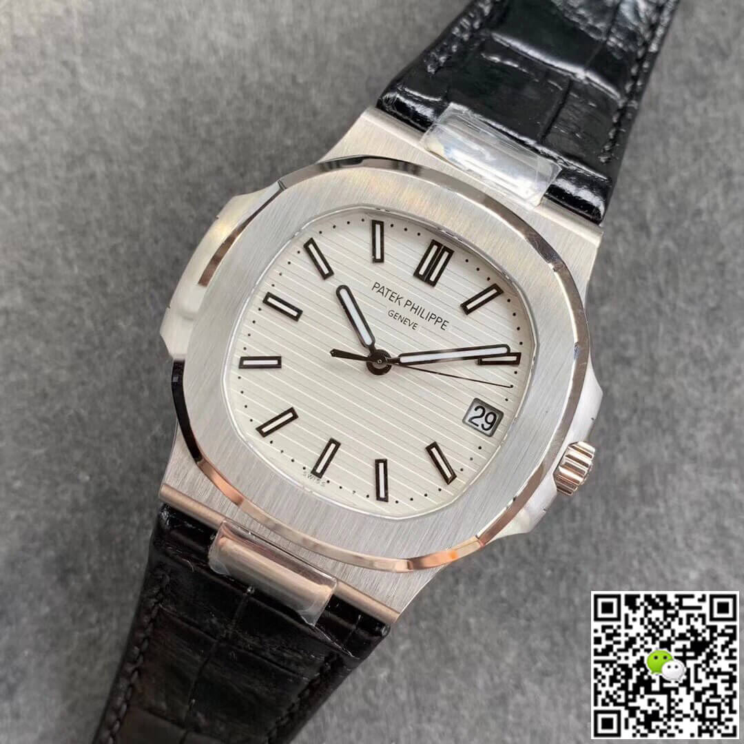 Replica Pat*k Phi1i*pe Nautilus 5711G 1:1 Best Edition PPF Factory V4 White Dial Swiss ETA324
