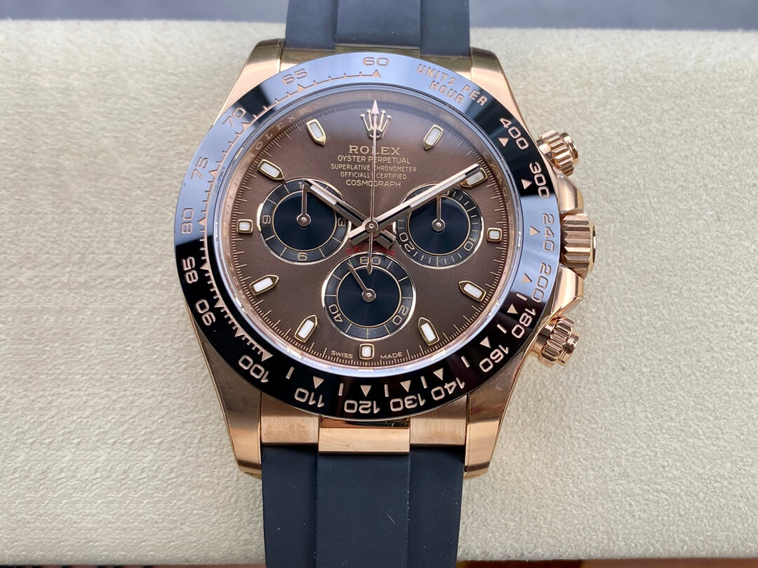Replica R01ex Cosmograph Daytona M116515LN-0041 1:1 Best Edition Clean Factory Chocolate Dial