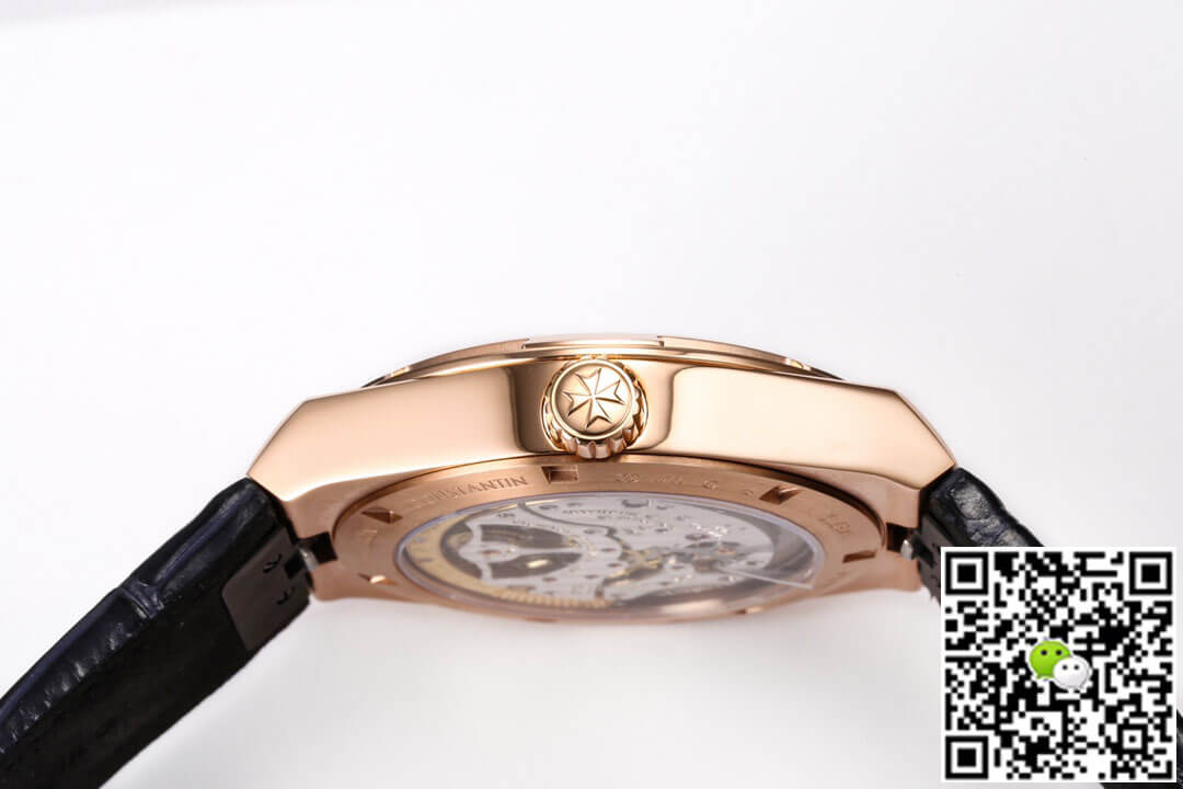 Replica Vacheron C0nstan1n Overseas Tourbillon 6000V/110R-B733 1:1 Best Edition BBR Factory Blue Strap