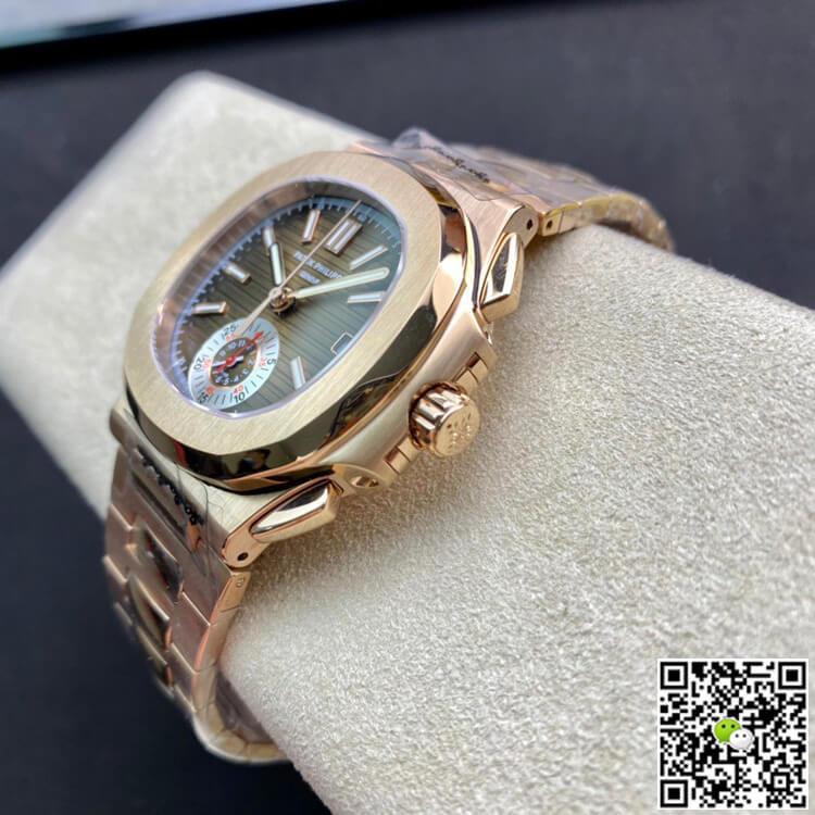 Replica Pat*k Phi1i*pe Nautilus 5980-1R 1:1 Best Edition 3K Factory V2 Rose Gold