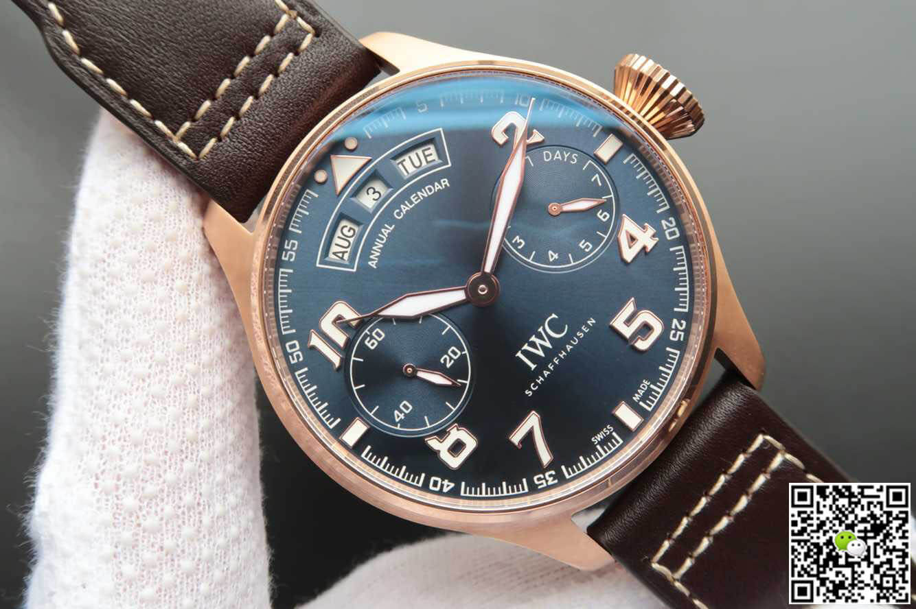 Replica IWC Pilot IW502701 1:1 Best Edition ZF Factory Blue Dial