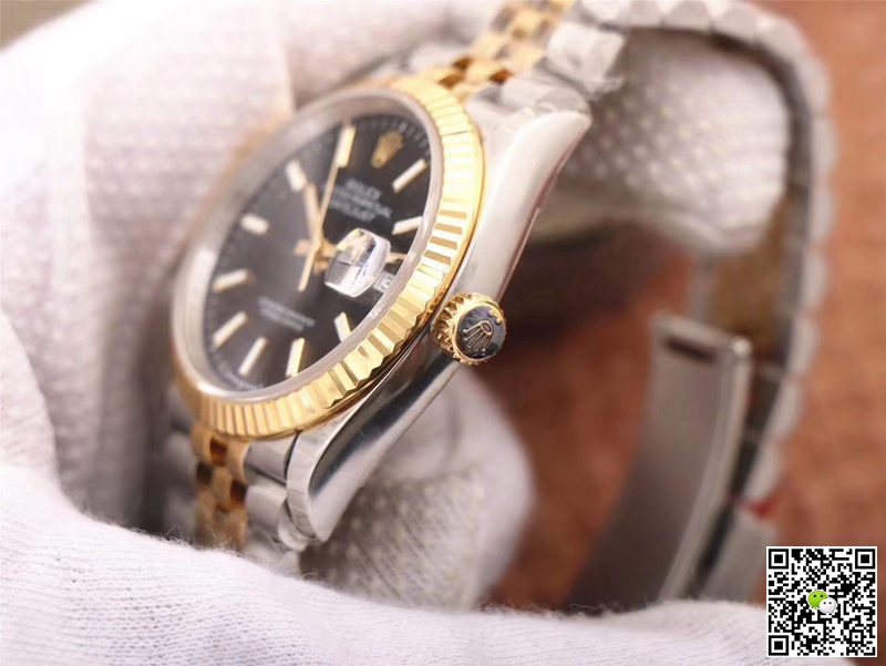 Replica R01ex Datejust 126233 1:1 Best Edition Black Dial