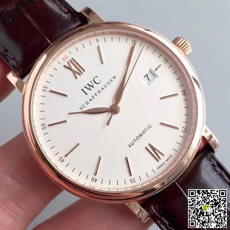 Replica IWC Portofino IW356504 MKS Facroty 1:1 Best Edition Swiss ETA2892 White Dial