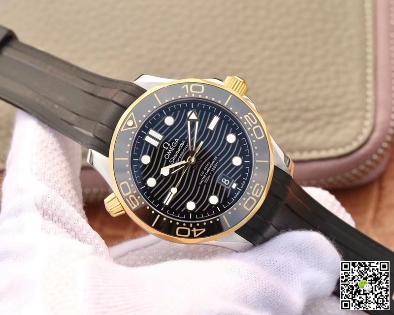Replica 0me*ga Seamaster 210.22.42.20.01.001 1:1 Best Edition VS Factory Black Dial Swiss ETA8800