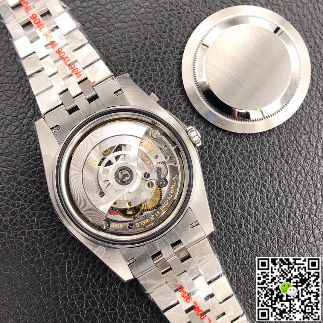 Replica R01ex Datejust M126334-0004 1:1 Best Edition EW Factory Silver Grey Dial