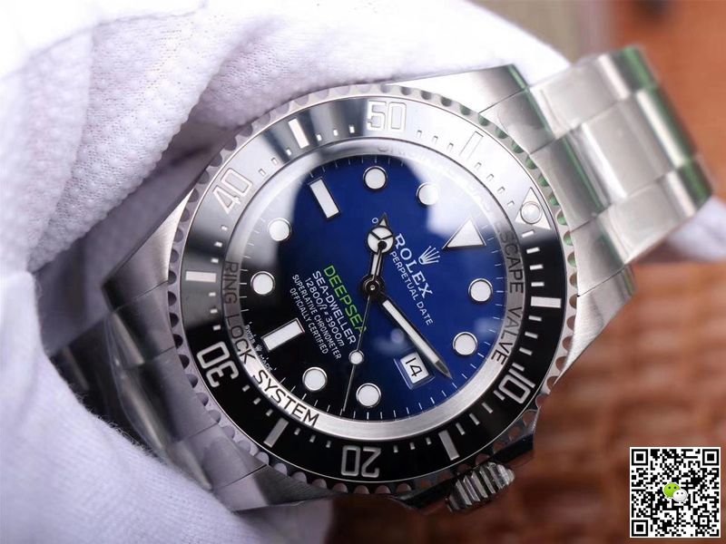 Replica R01ex Sea-Dweller Deepsea M126660-0002 1:1 Best Edition Noob Factory D-Blue Swiss ETA3235