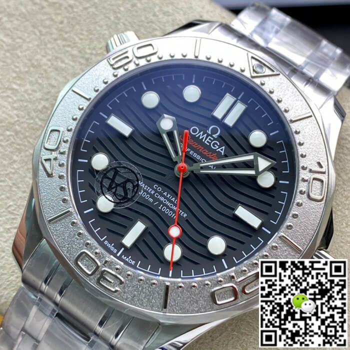 Replica 0me*ga Seamaster Diver 300M 210.30.42.20.01.002 1:1 Best Edition VS Factory Black Dial