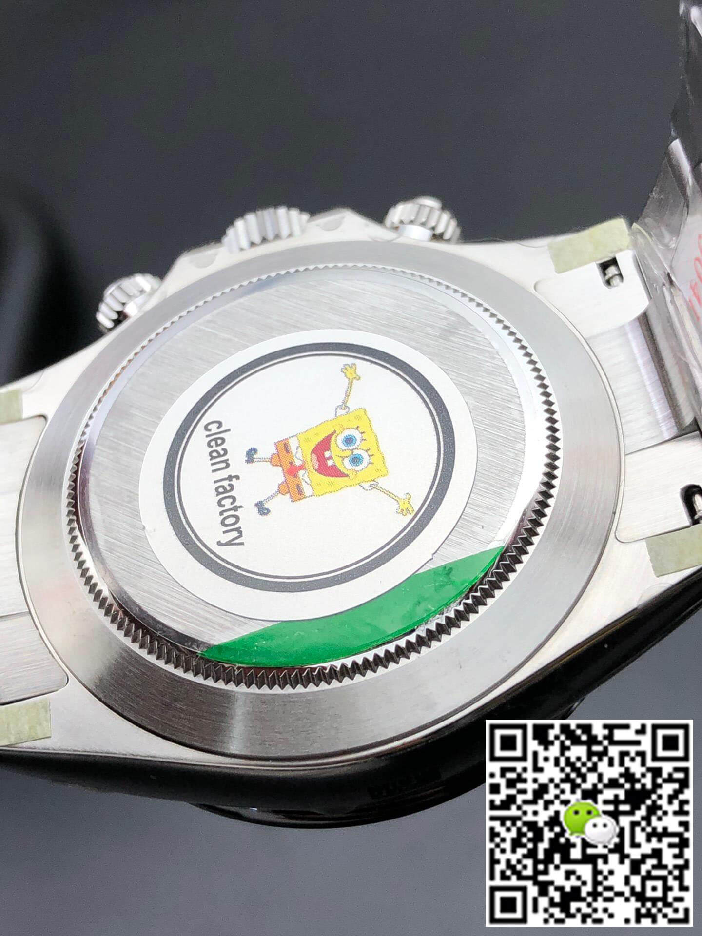 Replica R01ex Cosmograph Daytona M116500LN-0001 1:1 Best Edition Clean Factory V2 White Dial