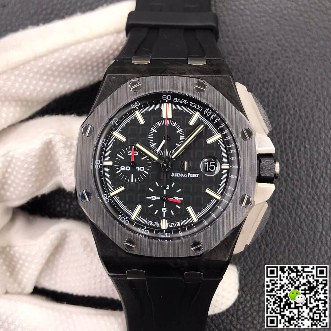 Replica Audemars P1g*et Royal Oak Offshore 26405CE.OO.A002CA.01 1:1 Best Edition JF Factory V2 Black Dial