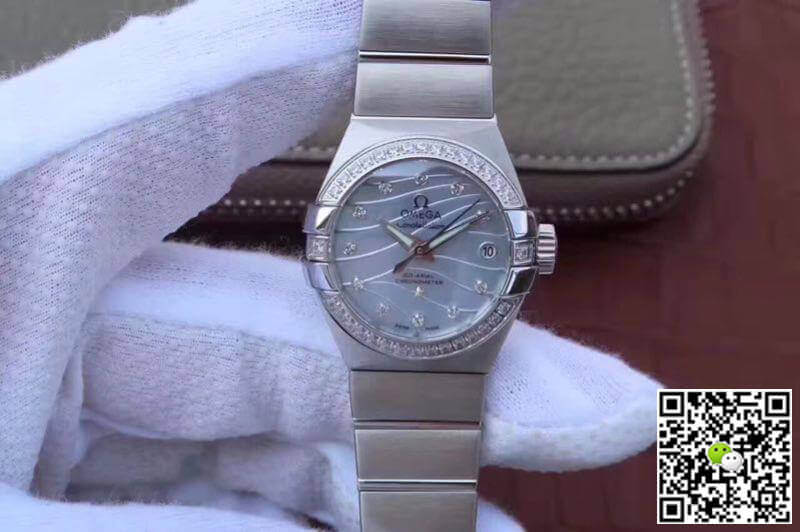 Replica 0me*ga Constellation Double Eagle Lady 27MM 3S Factory 1:1 Best Edition Swiss ETA8520