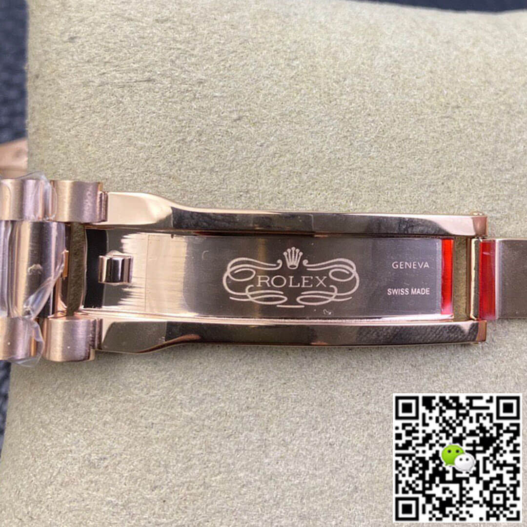 Replica R01ex Day Date 118235 1:1 Best Edition EW Factory Brown Dial