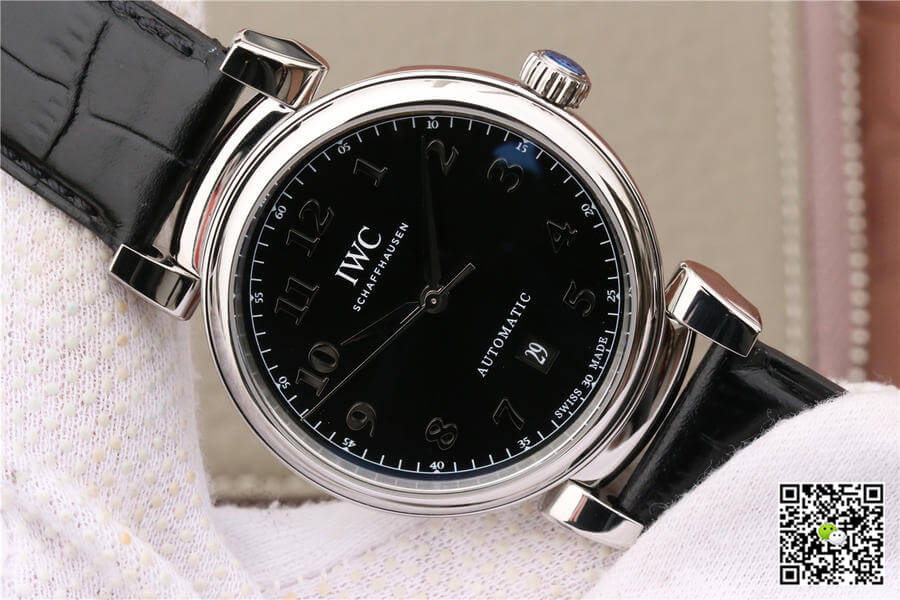 Replica IWC Da Vinci IW356601 1:1 Best Edition MKS Factory Black Dial
