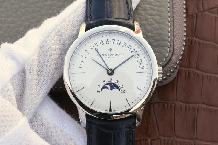 Vacheron C0nstan1n Replica Patrimony 4010U/000G-B330 1:1 Best Edition GS Factory White Dial