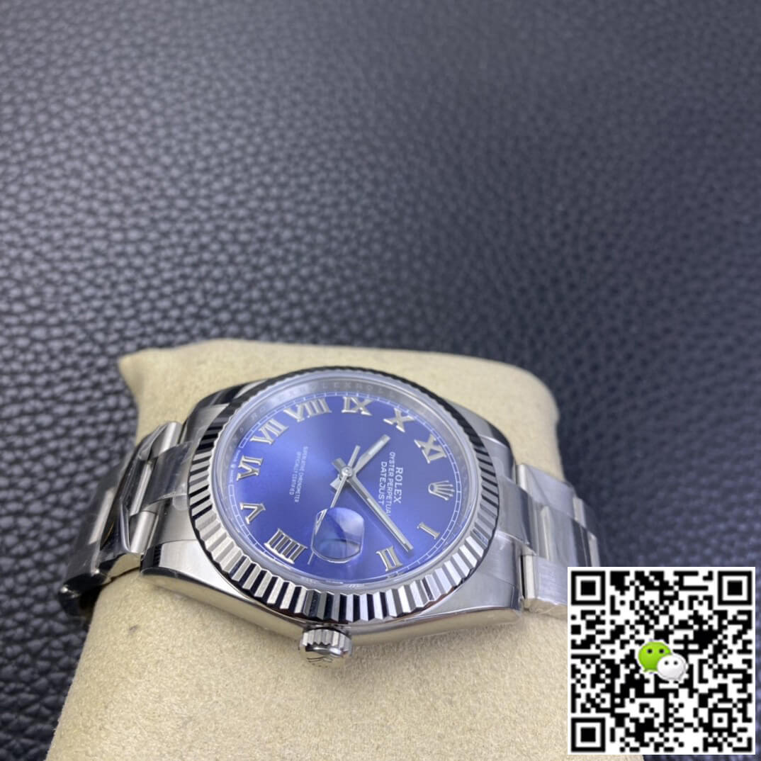Replica R01ex Datejust M126334-0025 1:1 Best Edition Clean Factory Blue Dial