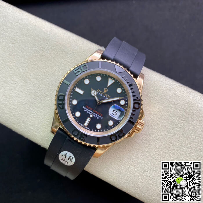 Replica R01ex Yacht Master 116655 1:1 Best Edition AR Factory Black Dial