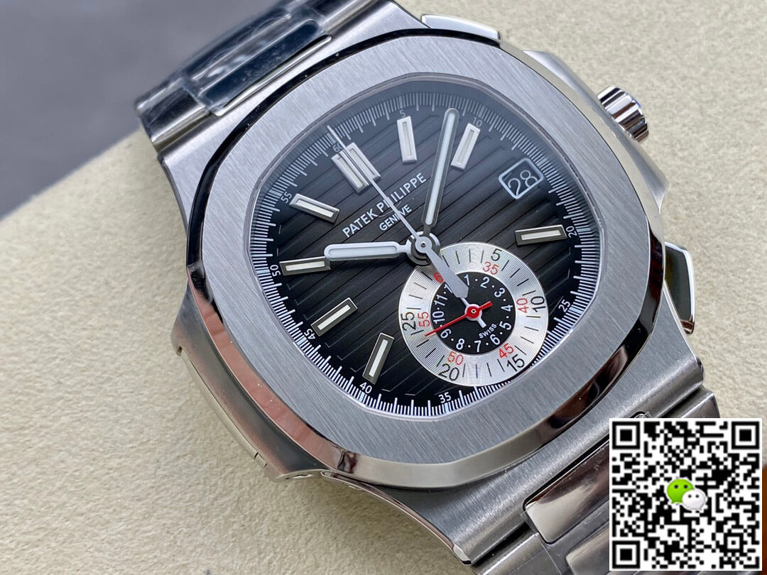 Replica Pat*k Phi1i*pe Nautilus 5980/1A-014 1:1 Best Edition PPF Factory Black Dial