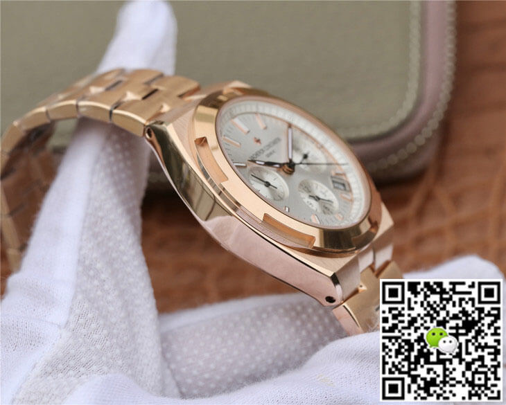 Replica Vacheron C0nstan1n Overseas 5500V/000R-B074 1:1 Best Edition 8F Factory Rose Gold