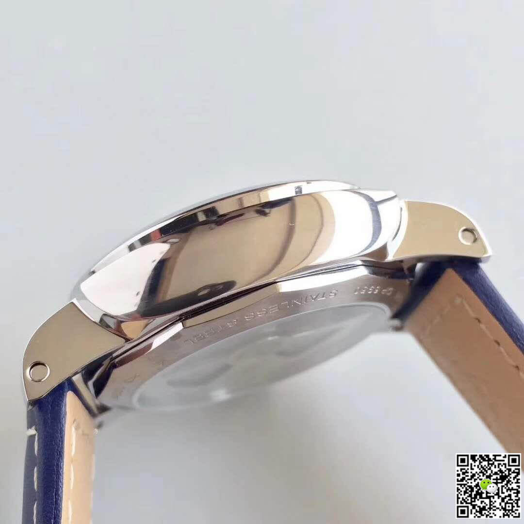 Pa*e*a1 Replica Luminor 1950 PAM688 ZF Factory 1:1 Best Edition Swiss ETA P9001 Blue Leather Strap