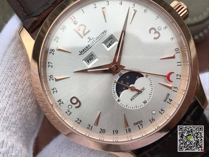 Replica Jaeger-LeCoultre Master Calendar 1552520 KM Factory 39mm 1:1 Best Edition Swiss ETA866 18K rose gold