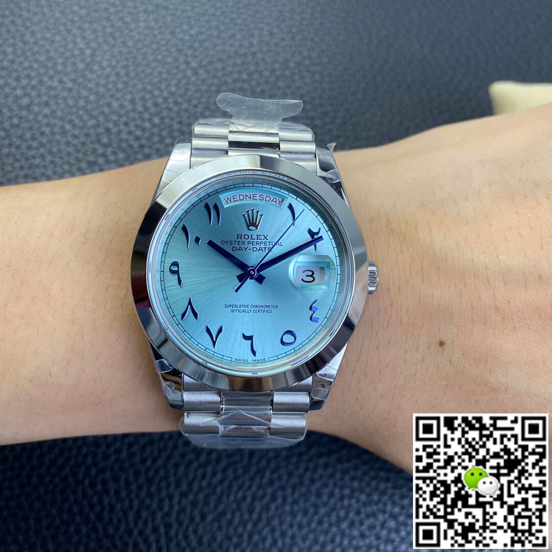 Replica R01ex Day Date 1:1 Best Edition BP Factory Stainless Steel Strap