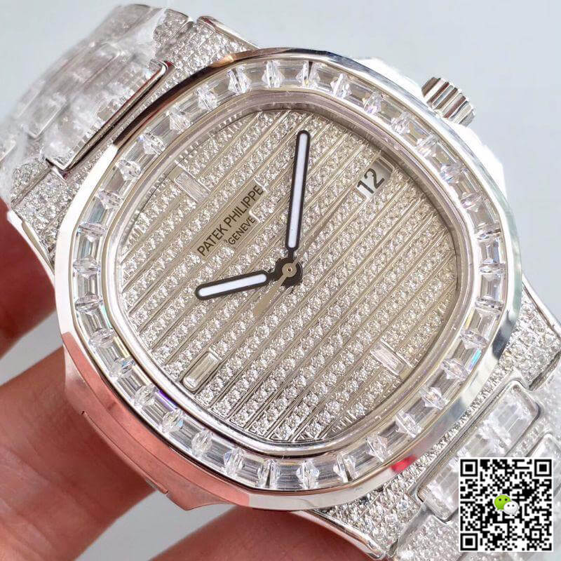 Pat*k Phi1i*pe Replica Nautilus Jumbo 5719/1G-001 1:1 Best Edition Swiss ETA324