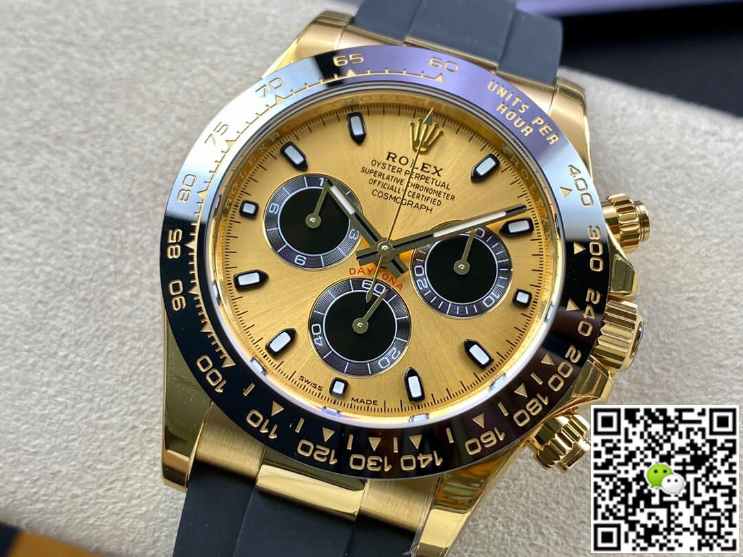 Replica R01ex Daytona M116518LN-0048 1:1 Best Edition BT Factory Champagne Dial