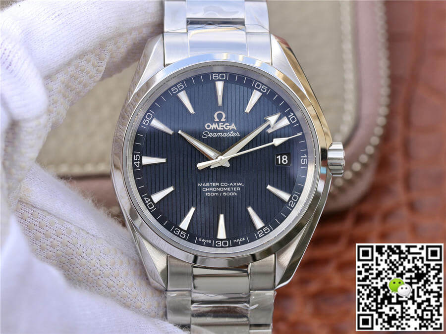 Replica 0me*ga Seamaster 231.10.42.21.03.001 1:1 Best Edition VS Factory Blue Dial