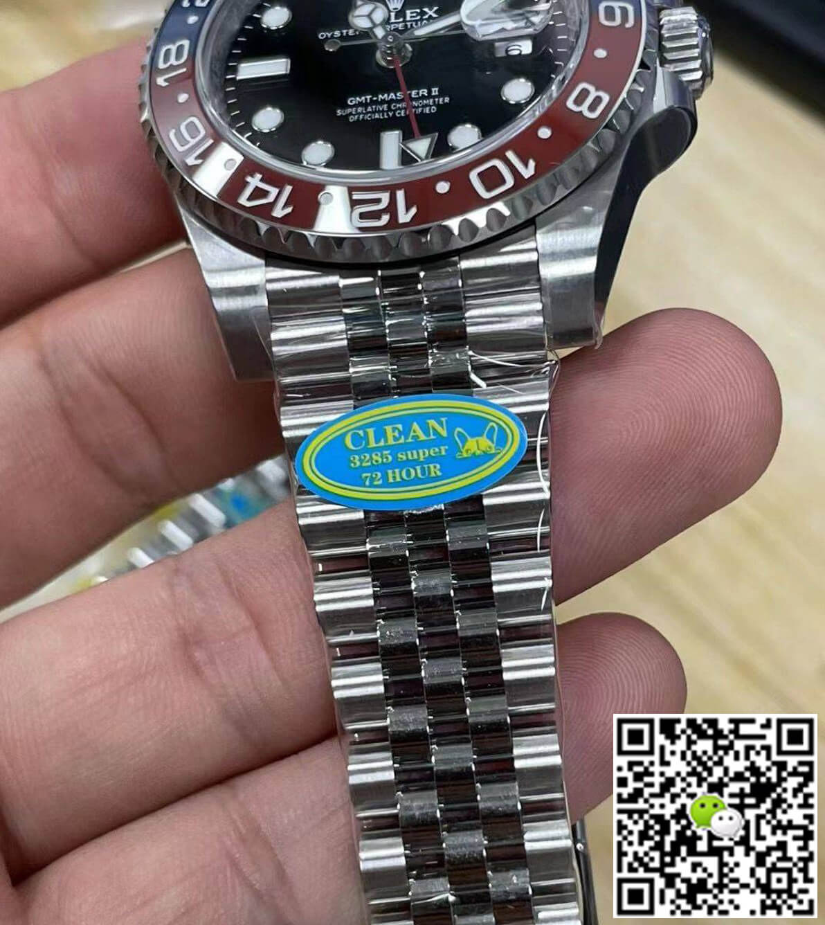 Replica R01ex GMT Master II M126710BLRO-0001 1:1 Best Edition Clean Factory V2 Cola Circle