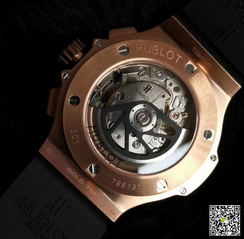 Replica Hublot Big Bang 301.PB.131.RX 1:1 Best Edition V6 Factory Rose Gold Swiss HUB4100