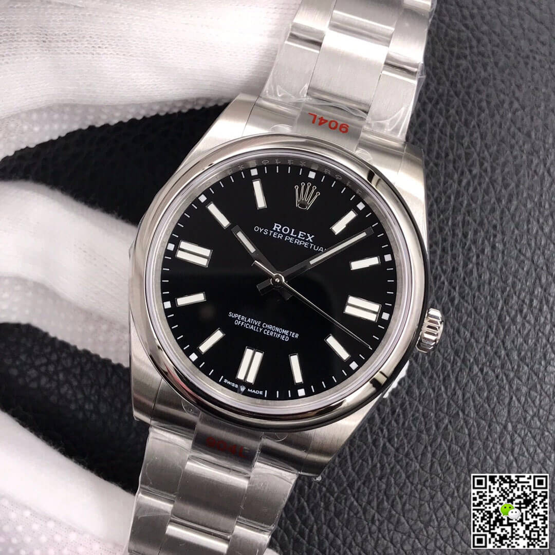 Replica R01ex Oyster Perpetual M124300-0002 41MM 1:1 Best Edition EW Factory Stainless Steel