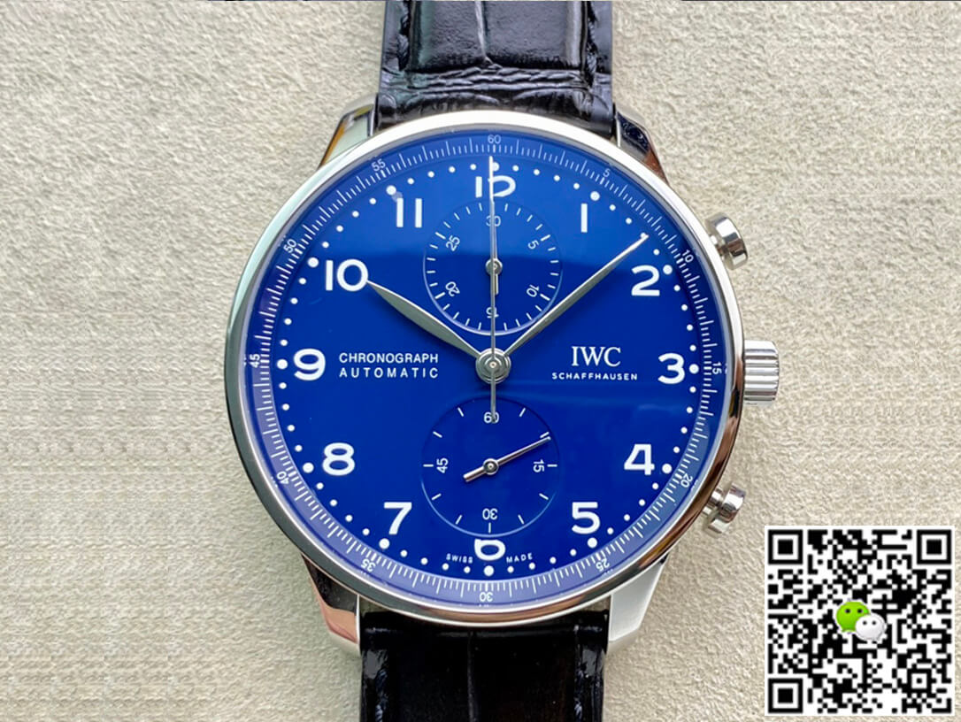 Replica IWC Portugieser IW371601 1:1 Best Edition ZF Factory Blue Dial