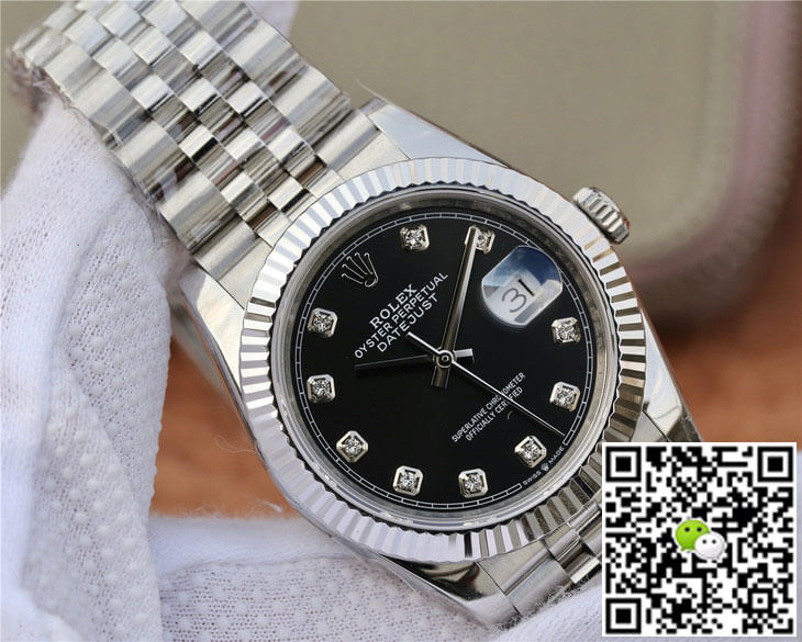 Replica R01ex Datejust M126234-0027 1:1 Best Edition GM Factory Black Dial