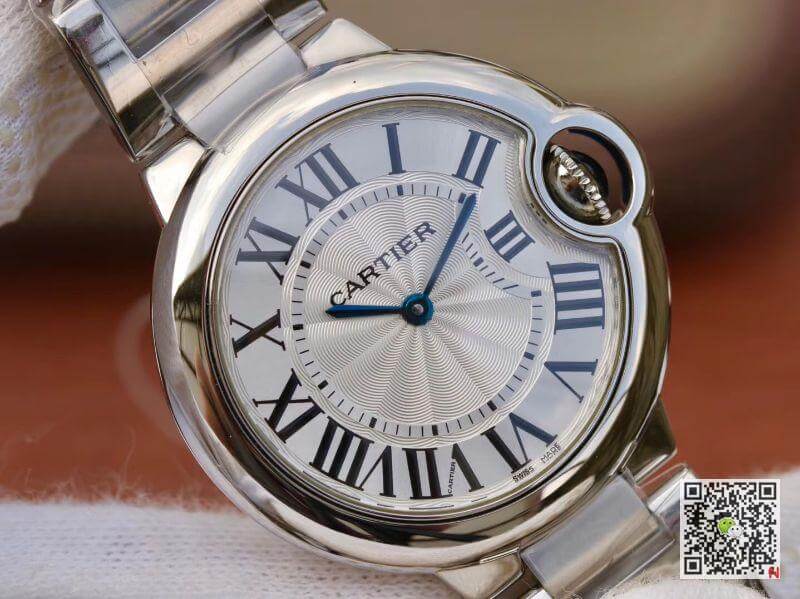 Replica Ballon Bleu De Ca*t1er W6920084 V6 Factory 1:1 Best Edition Swiss Quartz ETA157 Silver Dial