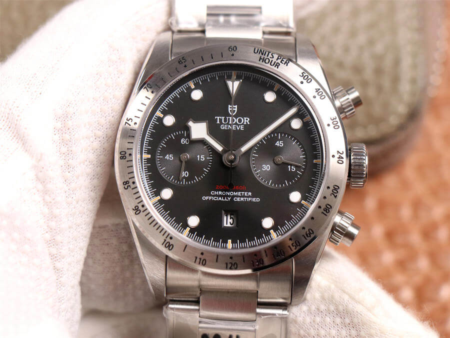 TUDOR Replica Heritage Black Bay M79350-0004 1:1 Best Edition TW Factory Black Dial